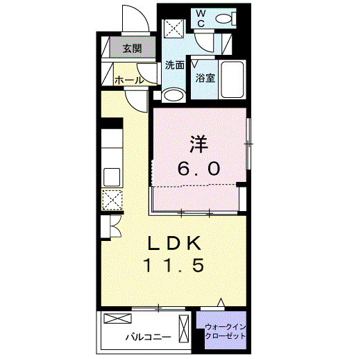 オリエンスの間取り