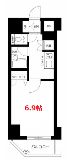 【間取り】 | リクレイシア蒲田 | 間取り