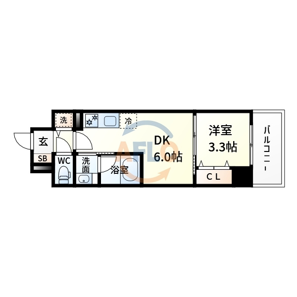 エスタート塚本の間取り|エスタート塚本　間取り