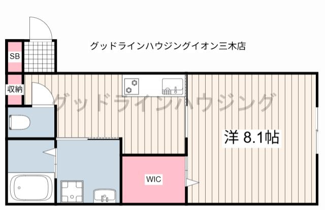 サンシャイン朝日ヶ丘の間取り