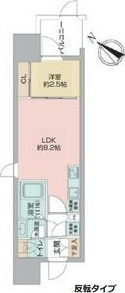 セレニテ神戸駅前アリエの間取り