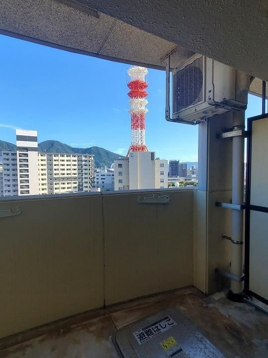 Ｆ’ｓｆｌａｔｓ古船場のバルコニー