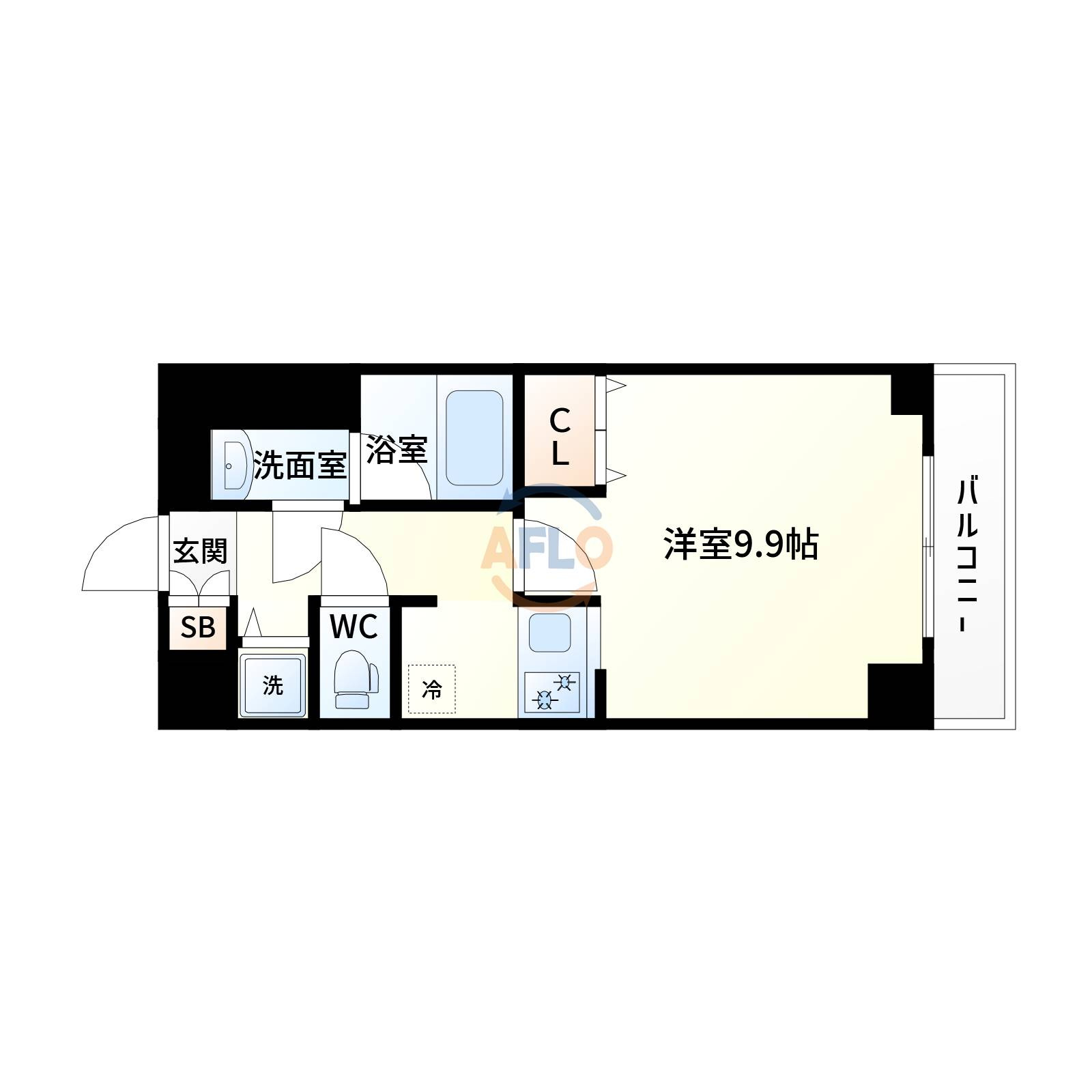 カルム小西2の間取り|カルム小西Ⅱ　間取り