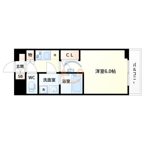 コンフォリア江坂広芝町の間取り|コンフォリア江坂広芝町　間取り