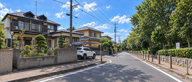 横山公園最前列の庭付邸宅　茶道教室などに最適です♪の外観