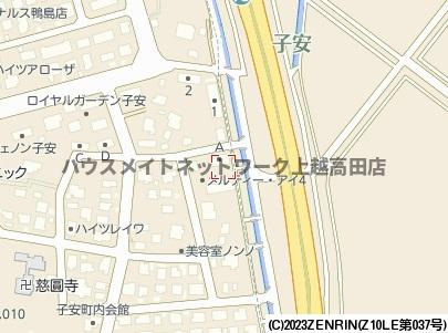 メルティー・アイⅣ　Ｂの地図|位置図