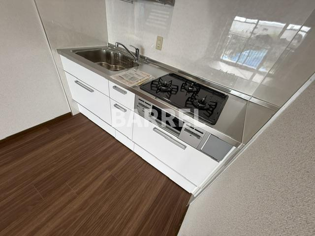 山田マンションビューテラスのキッチン
