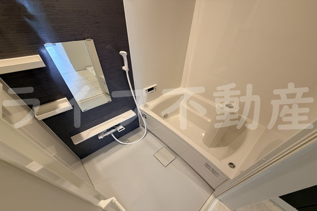 fit六万寺の浴室|コンパクトで使いやすいお風呂です
