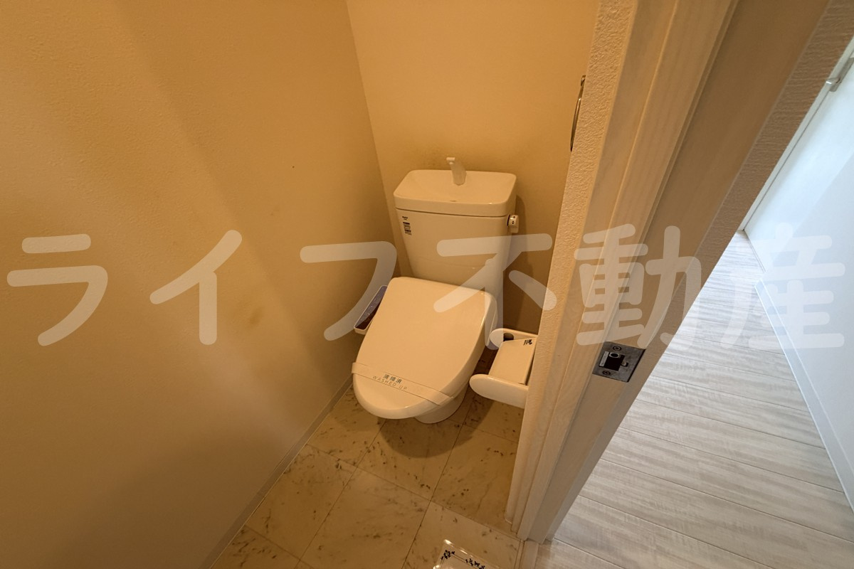 fit六万寺のトイレ|コンパクトで使いやすいトイレです