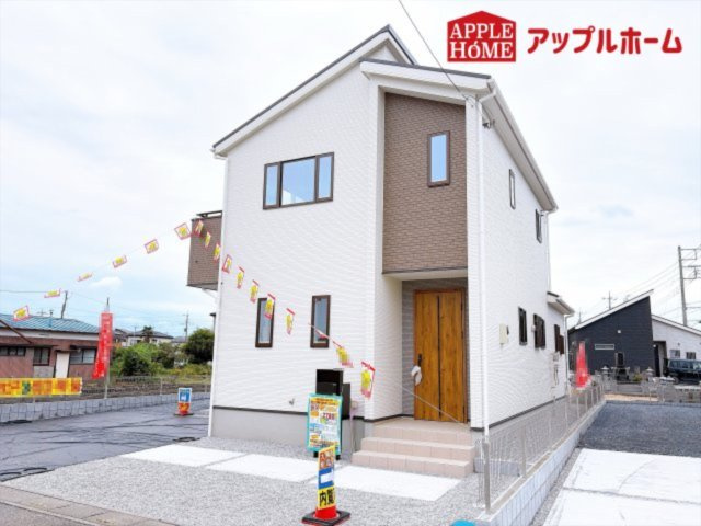 [新築住宅] 深谷市田中 全2区画の外観|周辺環境にも恵まれた好立地☆日当たり良好×子育てしやすい環境です！いつでもお気軽にお問合せOKです！TEL「0120-466263」
