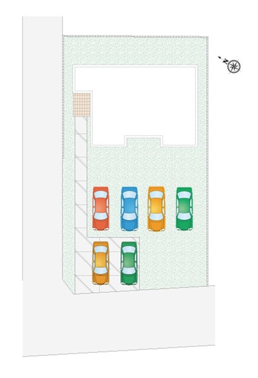 [新築住宅] 深谷市田中 全2区画の区画図