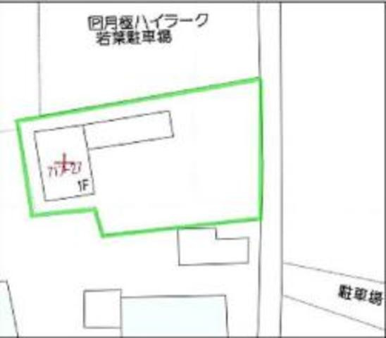 鶴ヶ島市上広谷　売地の区画図