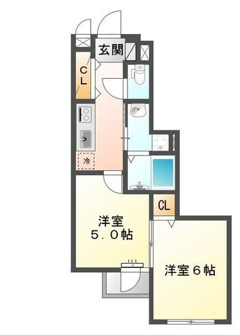 コンフォール日吉の間取り|間取りです。