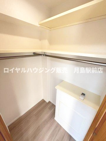 ☆寝室のウォークインクローゼット☆