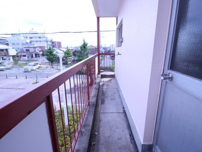 【バルコニー】 | 中宮本町　貸店舗住宅 | バルコニー部分になります。