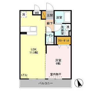 【間取り】 | D-Room Saigou