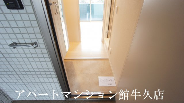 ワレアハレの玄関