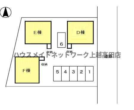 東城テラスの区画図|配置図