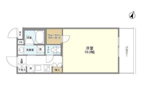 ウェルスクエア芦屋の間取り