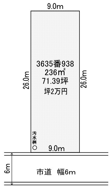 新潟市北区松浜8丁目3635-938の画像