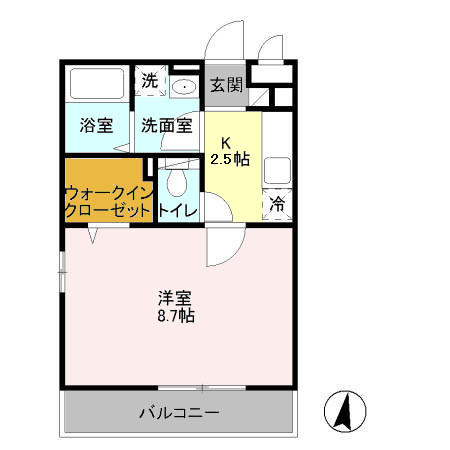 The Ritz TAKANOの間取り