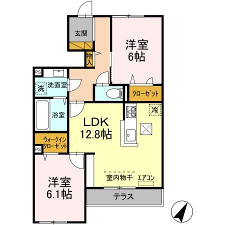 ラピスラズリの間取り