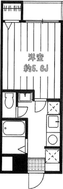 ユーコート中野の間取り|間取りです。