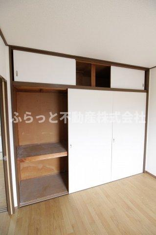江戸芳ハイツの収納|収納スペース豊富です