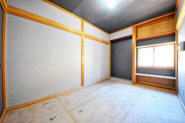 東大阪市稲田本町1丁目　テラスハウスの和室|2階　和室6帖