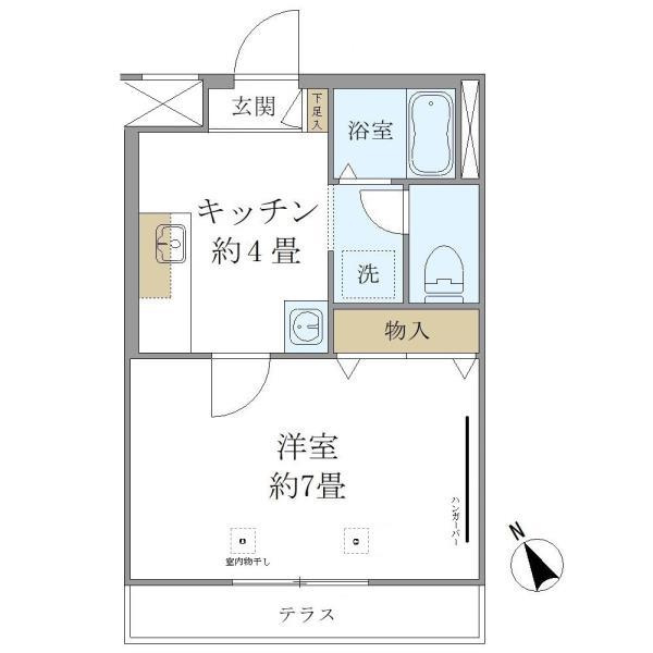 ヴィルクレールＩの間取り