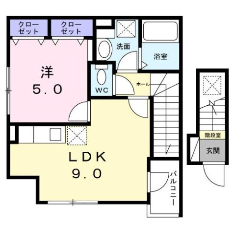 パインヒルズの間取り