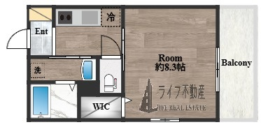 エムズコート新石切の間取り