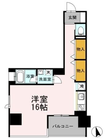 カスタリア伏見の間取り