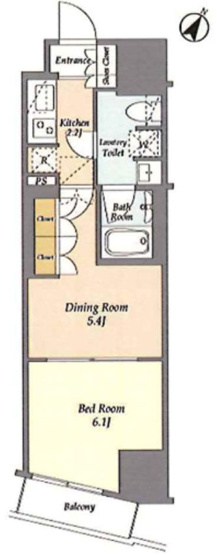 【間取り】 | リテラス渋谷笹塚