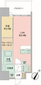 セレニテ神戸駅前アリエの間取り