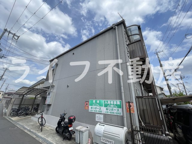 ハイツアサカワの外観|落ち着いた雰囲気の外観です