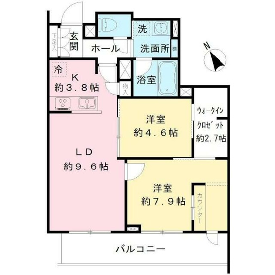【間取り】 | キャステロ蘆花公園