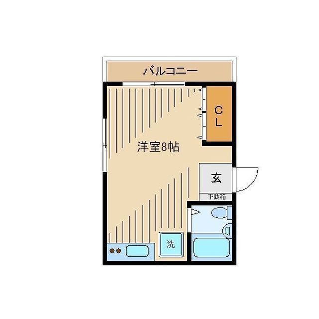 恵裕ビルの間取り|間取りです。