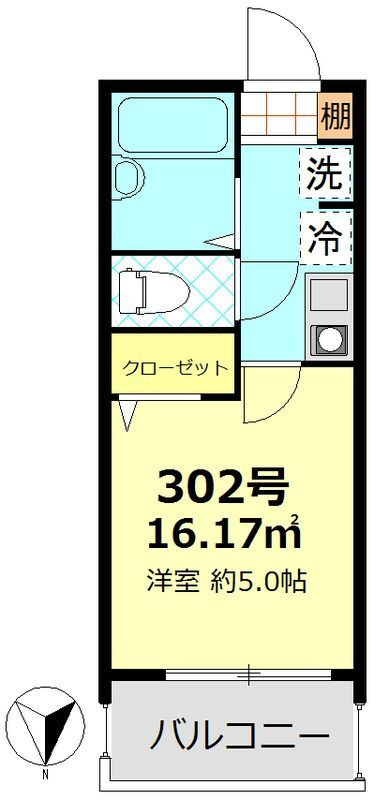 MELDIA東向島の間取り