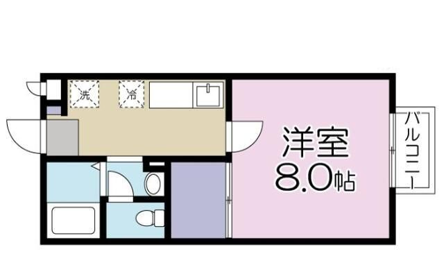 Ｓｕｎ　Ｆｌａｔｓの間取り|間取りです。