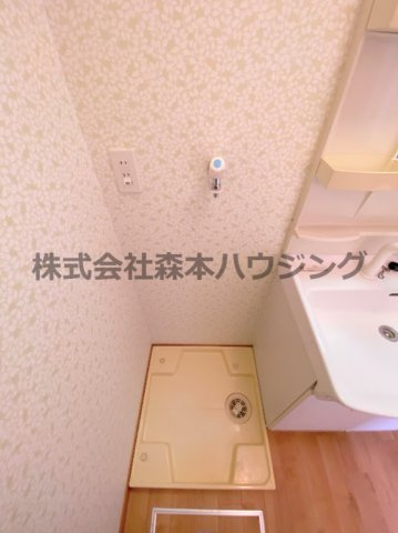 【設備】 | 　ルシアコート村野 | 室内洗濯機置き場です