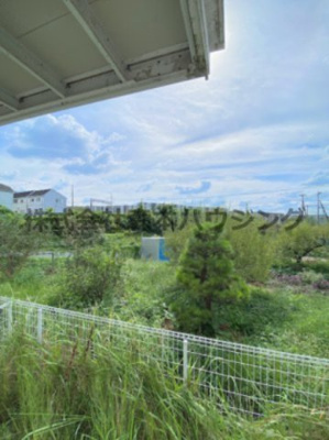 【展望】 | 　ルシアコート村野 | 1階テラススペースからの眺望です