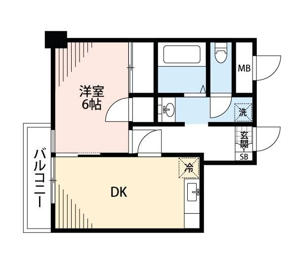 アール・エム・ビルの間取り|間取りです。