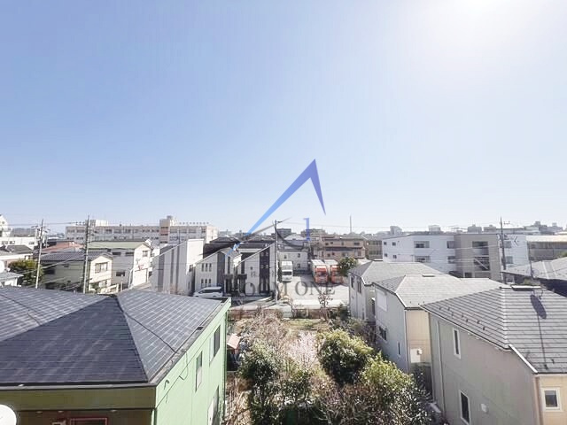 高橋ビルのバルコニー|展望です。
