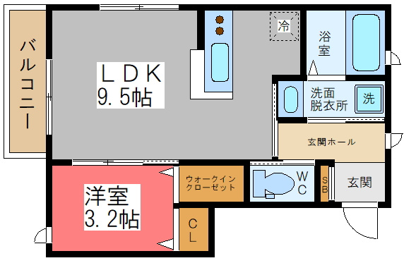 Hiフラッツの間取り