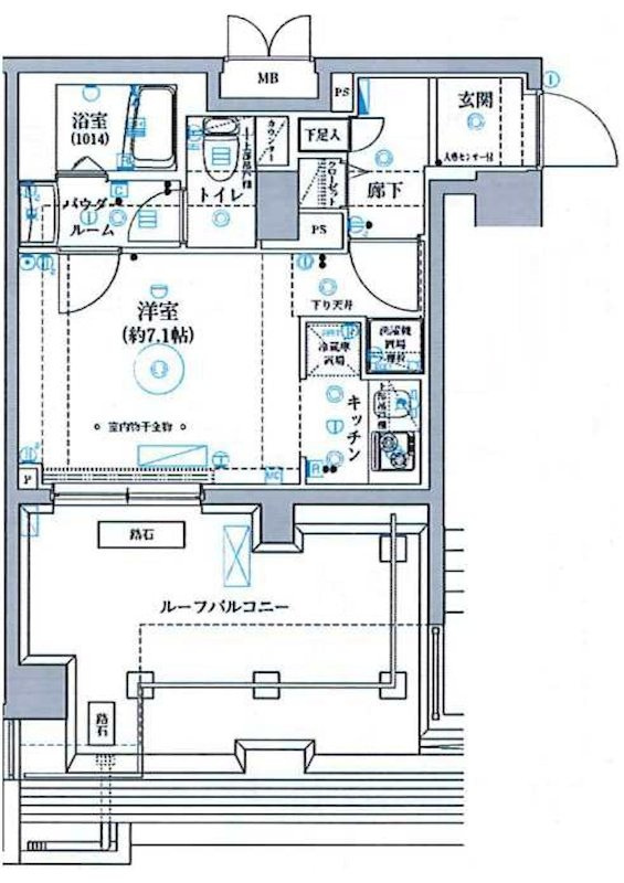 グランヴァン深川木場 の間取り|間取りです。