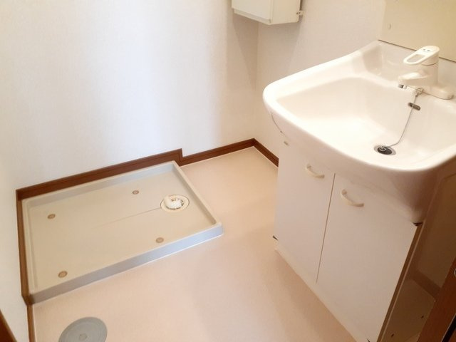 ブレスイングビレッジの洗面所|広い洗面スペース