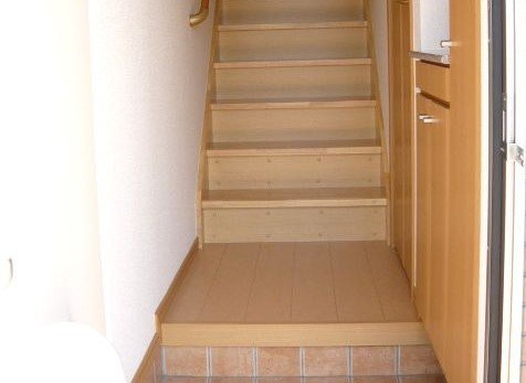 ベル　コリーヌＡの玄関|ゆったりとした玄関です