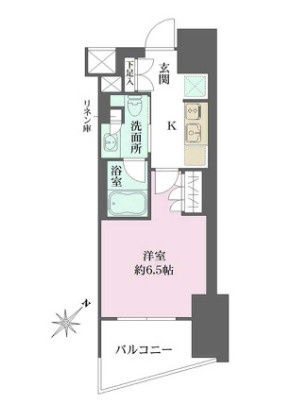 ザ・パークワンズ渋谷本町の間取り