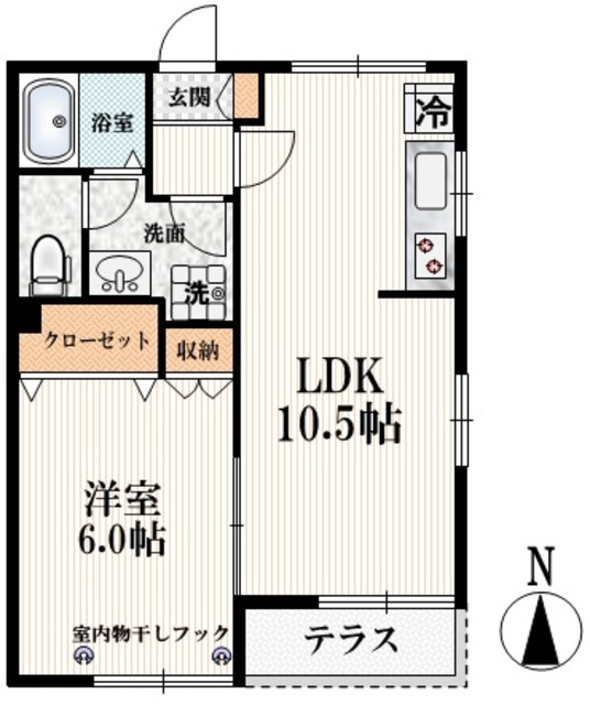 サンパレットの間取り|★室内リノベーション済み★